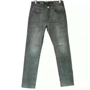 BLANKNYC Slim Fit Gray Faded Black Stretch Jeans 30x32 NWT